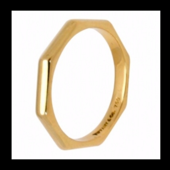 SOLD IN OUR STORE 18K Tiffany & Co. Yellow Gold Wedding Band - Picture 2 of 4